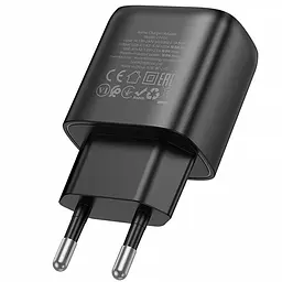 МЗП Hoco C141A Smart 2.1A (2USB-A) Black - мініатюра 2