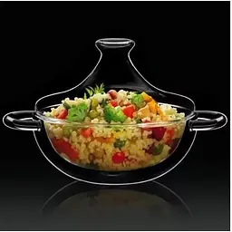 Таджин із кришкою Luigi Bormioli Thermic Glass 185 мл (A11873G4102AA01) - мініатюра 2