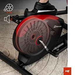 Орбітрек Hop-Sport HS-2050C Cosmo магнітний чорний/червоний - мініатюра 11