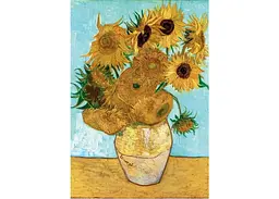 Пазл Clementoni Museum Collection: Соняшники, Вінсент ван Гог (Museum Collection - Sunflowers Puzzle - 1000 pcs.), 1000 ел. (39966) - мініатюра 2