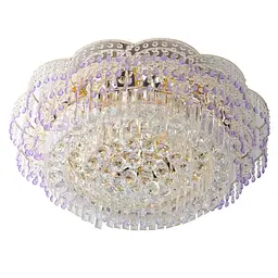 Люстра стельова Brille кришталева LED E14 40W NW Glass (BCL-605C/7)
