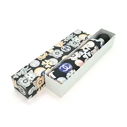 Парасолька жіноча Chanel Kitten автоматична, D-116см, захист від сонця, UV (99%), захист від дощу, каркас - Al+Fe, White-black - мініатюра 2