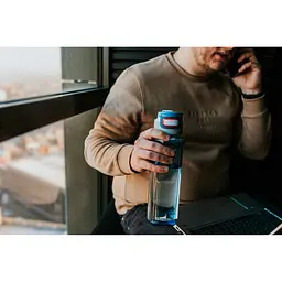 Пляшка для води Kambukka Elton 1000 мл блакитна (11-03030) - мініатюра 4
