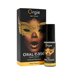 Спрей для глибокого мінету Orgie – Oral Ease Deepthroat (15 мл), м’ятний, без анестетиків