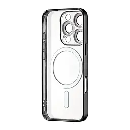 Чохол Ductil Metallic Edge with MagSafe (Protected Camera & Lens) iPhone 16 Pro Black - мініатюра 3