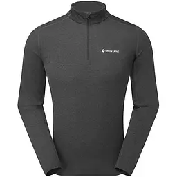 Термокофта Montane Dart XT Zip Neck L Midnight Grey (1004-MDXZNMNGN16)