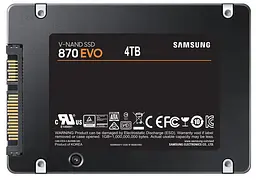 Накопичувач SSD Samsung Sata 2.5" 4TB 870 EVO MKX MLC 560/530MB/s (MZ-77E4T0B) - мініатюра 3