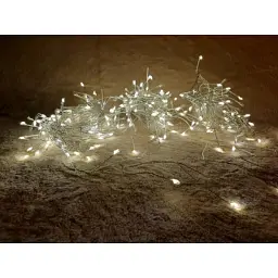 Гірлянда Luca Lighting кластер срібна струна, 15 м, теплий білий (8718861852677) - мініатюра 2