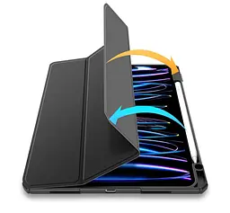 Чохол-книжка Dux Ducis Toby Series With Pencil Holder для Apple iPad Pro 11` M1 (2020-2022) Black [80630] - мініатюра 4