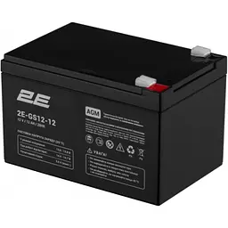 Акумулятор 2E GS 12V 12Ah AGM(2E-GS12-12) - мініатюра 2