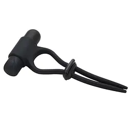 Ерекційне кільце Dream Toys Zacisk Adjustable Cockring, 14 см (чорний) - мініатюра 5