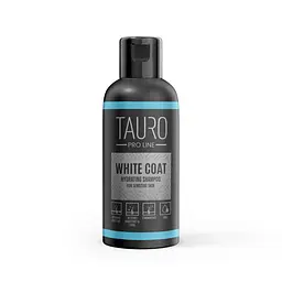 Увлажнюючий шампунь Tauro Pro Line для собак і котів з білою шерстю White Coat Hydrating Shampoo 50 мл