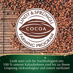 Шоколадні цукерки з мигдалем Lindt Weihnachtsmandeln Edelbitter 100г - мініатюра 9
