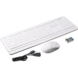 Комплект клавіатура + миша A4Tech Fstyler FG1012 White [114628] - мініатюра 10