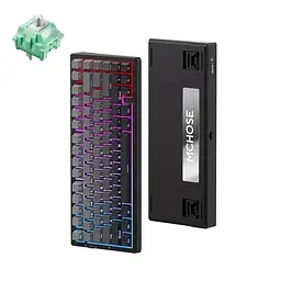 Ігрова механічна клавіатура Mchose G75 Pro / Три режими підключення / Cabbage Tofu Switch / Black - мініатюра 3