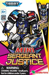 Іграшка-трансформер міні Тобот Сержант Джастіс НП TOBOT Art.301211 - мініатюра 2