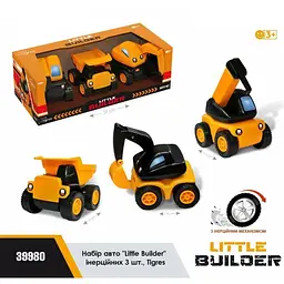 Набір авто 3 шт Tigres "Little Builder"