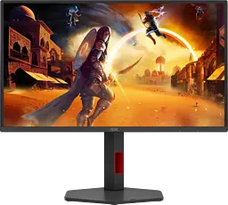 Монiтор 24.5" AOC Q25G4SR Black/Red