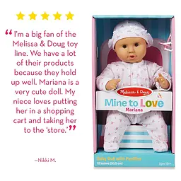 Лялька Melissa&Doug Марія, 30,5 см (MD4912) - мініатюра 6