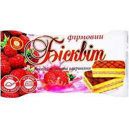 Бісквіт Бісквіт-Шоколад Фірмовий коктейль Малина з вершками 330 г