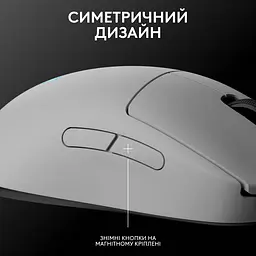Миша бездротова Logitech G Pro 2 Lightspeed White (910-007302) - мініатюра 2