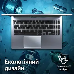 Ноутбук Acer Chromebook CB315-4H 15' FHD IPS, Intel P N6000, 8GB, F128GB, UMA, ChromeOS, сріблястий (NX.KB9EU.002) - мініатюра 8
