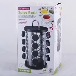 Набір для спецій Kamille KM-7043, 16 шт - мініатюра 2