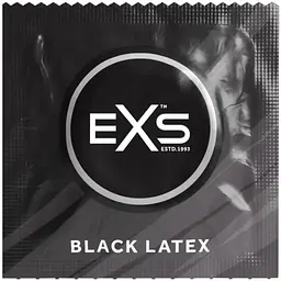 Презерватив - EXS Black Latex Condom 1 шт 81240002947 104687