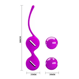 Вагінальні кульки Pretty Love Kegel Tighten up PRETTY LOVE BI-014490-1 100018 - мініатюра 4
