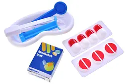 Лікарський набір BX09 у саквояжі р.19,5x17,7x15,7 см YG Toys - мініатюра 2
