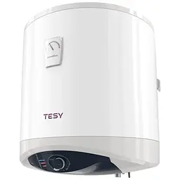 Водонагрівач TESY Modeco Ceramic круглий GCV 504716D C21 TS2RC 50 л, 1.6 кВт, сухий ТЕН, вертикальний, циліндричний, білий (302479)