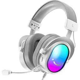Ігрові навушники Fifine H16 RGB 7.1 White [161114] - мініатюра 2
