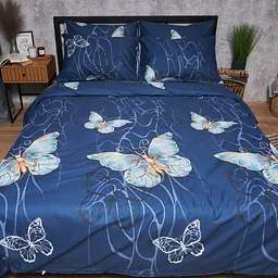 Підковдра Moon&Star Мікросатин Premium Flutter Dreams Полуторна Євро 160x220 см - мініатюра 2