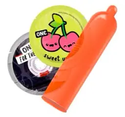 Кольорові презервативи One Color Sensations