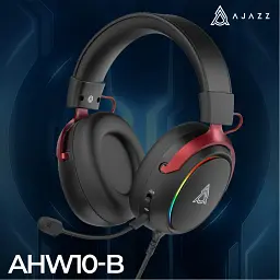 Навушники HF Stereo Ajazz AHW10 Black (AHW10-B) UA - мініатюра 6