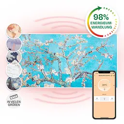 Інфрачервоний обігрівач Klarstein Wonderwall Air Art Smart (10035127) - мініатюра 10