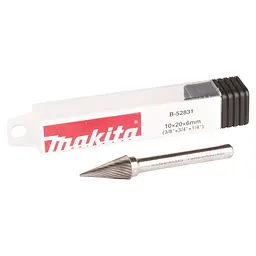 Фреза твердосплавна по металу 10x20x6мм SM Makita B-52831 - мініатюра 4