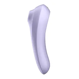 Вібратор з вакуумним стимулятором клітора Satisfyer Dual Pleasure бузковий - мініатюра 2