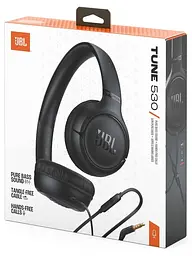 Гарнітура JBL TUNE 530 Black (JBLT530BLK) - мініатюра 10