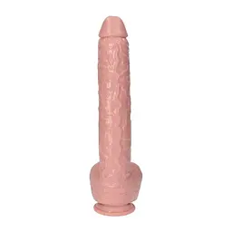 Фалоімітатор Toyz4lovers Italian Cock 15.5", 40 см (тілесний) - мініатюра 4