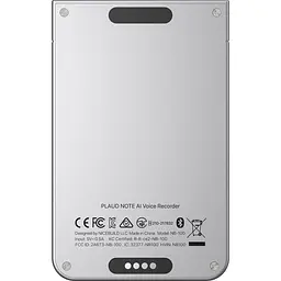 Диктофон Plaud Note ChatGPT Empowered AI Voice Recorder Silver [141651] - мініатюра 3
