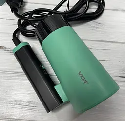 Дорожній фен для сушіння та укладання волосся VGR V-426 1000W - мініатюра 2