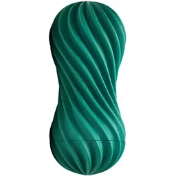 Мастурбатор Tenga Flex Fixxy зелений
