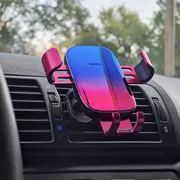 Тримач в машину Baseus Glaze Gravity Car Mount pink (29242) - мініатюра 3