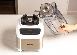 Блендер професійний BioChef Atlas Power Blender(Stainless Steel) найтихіший суперблендер, червоний - мініатюра 8