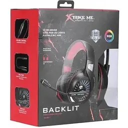 Навушники Xtrike Me GH-890 Gaming з кольоровим підсвічуванням RGB Backlight GH-890 - мініатюра 6