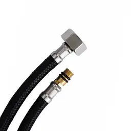 Шланг для змішувача Aquastrong Nylon короткий штуцер M10х1/2" 100 см 30412