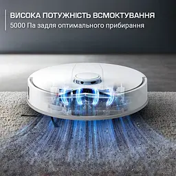Робот-пилосос Rowenta X-Plorer Serie 140+ Total Care білий (RR9197WH) - мініатюра 10
