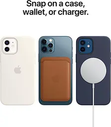 Чохол шкіряний протиударний Leather Case MagSafe MHKM3ZM/A (Original) для Apple iPhone 12 Pro Max (6.7") Black - мініатюра 8