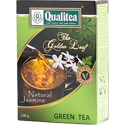 Чай Qualitea зелений натуральний з жасміном 100 г